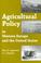 Cover of: Agricultural policy in Western Europe and the United States