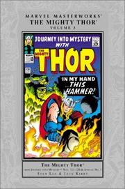 Cover of: Marvel Masterworks: The Mighty Thor Volume 3