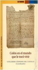 Cover of: Colón en el mundo que le tocó vivir