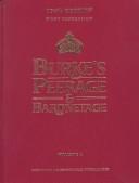 Cover of: Burke's Peerage & baronetage
