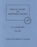 Cover of: Report on Copyright and digital distance education