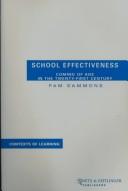 Cover of: School effectiveness: coming of age in the twenty-first century