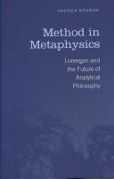 Method in metaphysics by Andrew Beards