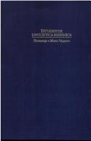 Cover of: Estudios de lingüística hispánica by Amparo Morales ... [et al.], editores