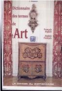 Cover of: Dictionary of art terms: English/French & French/English