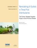 Cover of: Remodeling of outlets in three pilot distributaries: the farmer -- managed irrigation project in Sind province Pakistan