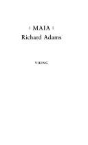 Cover of: Maia by Richard Adams