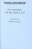 Cover of: On Aristotle's "On the soul 3.9-13"