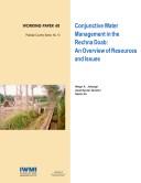 Cover of: Conjunctive water management in the Rechna Doab: an overview of resources and issues