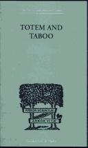 Cover of: Totem and Taboo by Sigmund Freud