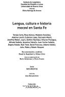 Cover of: Lengua, cultura e historia mocoví en Santa Fe