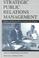 Cover of: Strategic public relations management