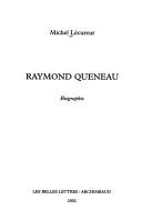 Cover of: Raymond Queneau: biographie