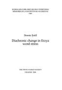 Diachronic change in Erzya word stress by Dennis Estill