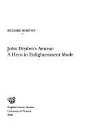Cover of: John Dryden's Aeneas: a hero in enlightenment mode