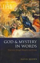 Cover of: God and mystery in words by David Brown
