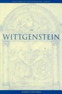 Cover of: On Wittgenstein