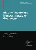 Cover of: Elliptic theory and noncommutative geometry: nonlocal elliptic operators