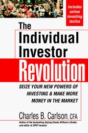 Cover of: The Individual Investor Revolution by Charles B. Carlson, Charles B. Carlson