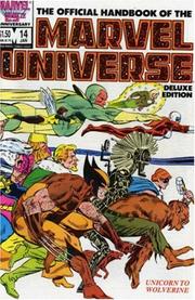 Cover of: Essential Official Handbook of the Marvel Universe - Deluxe Edition, Vol. 3 (Marvel Essentials) by Mark Gruenwald, Peter Sanderson, Bob Brown, & others, John Byrne, Dave Cockrum, Bob Layton, John Romita Jr.