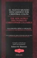 Cover of: Nuevo Mundo Descubierto Por Cristobal Colon/the New World Discovered by Christopher Columbus: Una Edicion Critica Y Bilingue - Una Comedia En Tres Actos ... in Three Acts by Lope De Vega (Iberica,)