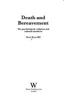 Cover of Death and bereavement by Dewi Rees