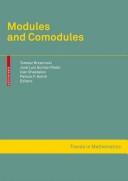 Cover of: Modules and comodules