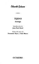 Cover of: Tejidos by Eduardo Galeano