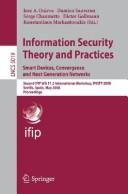 Cover of: Information security theory and practices by WISTP 2008 (2008 Seville, Spain)