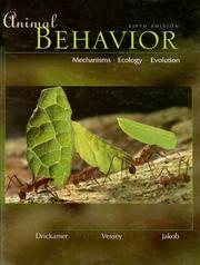 Cover of: Animal Behavior: Mechanisms, Ecology, Evolution