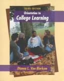 Cover of: Orientation to College Learning by Dianna L. Van Blerkom