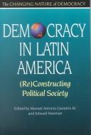 Cover of: Democracy in Latin America by 