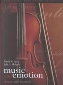 Cover of: Music and emotion by edited by Patrik N. Juslin and John A. Sloboda