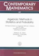 Cover of: Algebraic methods in statistics and probability | AMS Special Session on Algebraic Methods in Statistics (2000 University of Notre Dame)