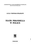 Cover of: Teatr Pirandella w Polsce