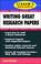 Cover of: Schaum's Quick Guide to Writing Great Research Papers (Quick Guides)