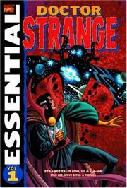 Cover of: Essential Doctor Strange, Vol. 1 (Marvel Essentials)