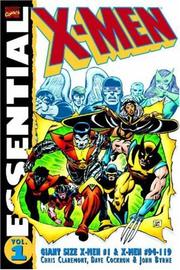 Cover of: Essential X-Men, Vol. 1 (Marvel Essentials)