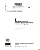 Cover of: Legal and Economic Interfaces Between Antidumping and Competition Policy