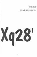 Cover of: Xq281 (Burning Deck Poetry Chapbooks) by Jennifer Martenson