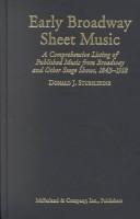 Cover of: Early Broadway Sheet Music by Donald J. Stubblebine