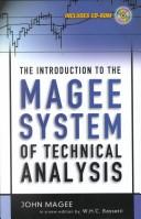 Cover of: The introduction to the Magee system of technical analysis | Magee, John