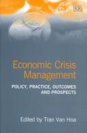 Cover of: Economic crisis management | 