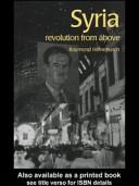 Cover of: Syria: revolution from above
