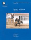 Cover of: Poverty in Albania: A Qualitative Assessment (World Bank Technical Paper)