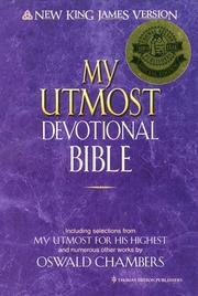 Cover of: My Utmost Devotional Bible New King James Version