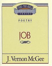 Cover of: Job by J. Vernon McGee