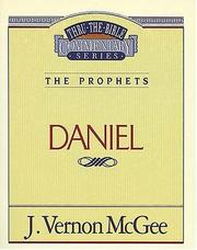 Cover of: Daniel | J. Vernon McGee