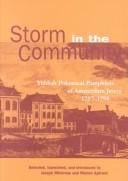 Cover of: Storm in the community: Yiddish polemical pamphlets of Amsterdam Jewry, 1797-1798