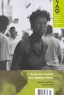 Cover of: Mysterious Actions: New American Drama
